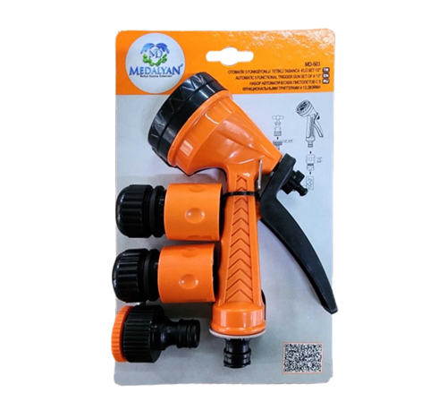 MEDALYAN OTOMATİK 5 FONKSİYONLU TETİKLİ TABANCA 4'LÜ SET 1/2